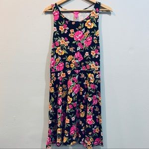 Forever 21 Floral print dress Sz L